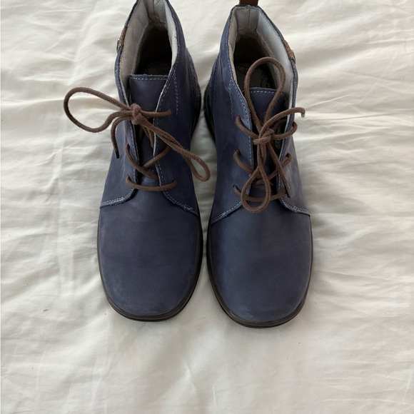Jambu Navy Lace-Up Ankle Booties - Picture 1 of 4